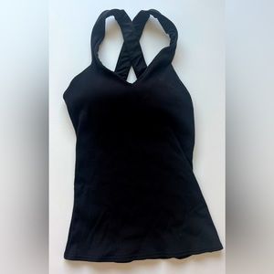 Alo tank top (black)